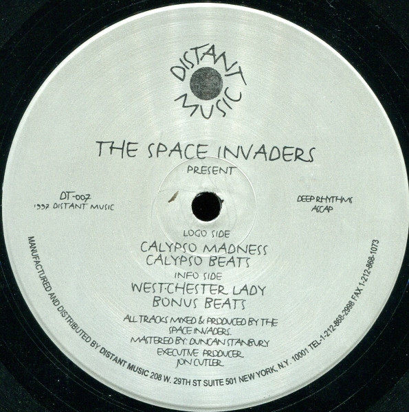 The Space Invaders - Calypso Madness / Westchester Lady | Distant Music (DT-007) - main