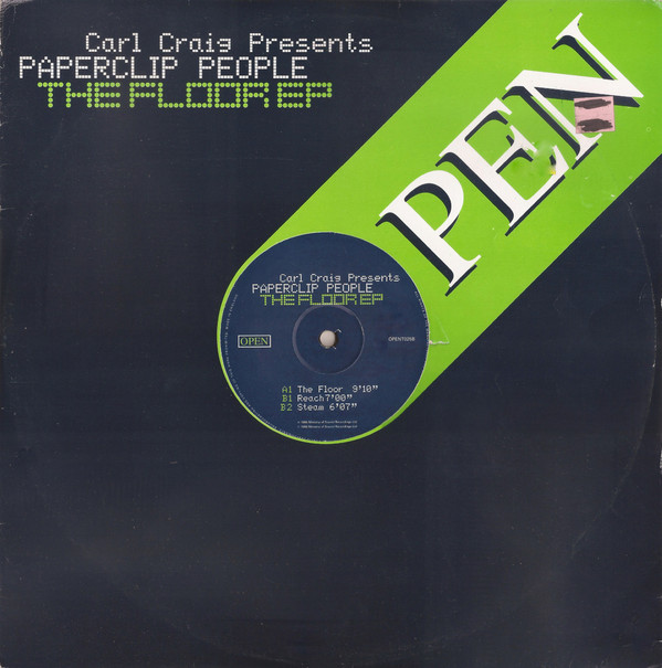 Carl Craig Presents Paperclip People - The Floor EP | Open (OPENT025) - main