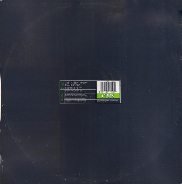 Carl Craig Presents Paperclip People - The Floor EP | Open (OPENT025) - 2