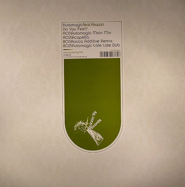 Automagic - Do You Feel? | Buzzin' Fly Records (003BUZZ) - main