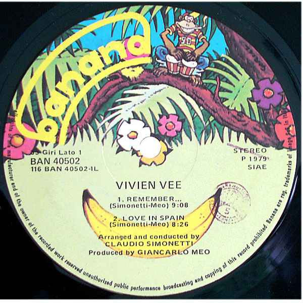 Vivien Vee - Vivien Vee | Banana Records (BAN 40502) - 3