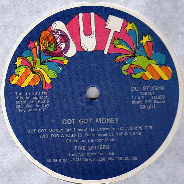 Five Letters - Got Got Money | OUT (OUT-ST 25019) - 2