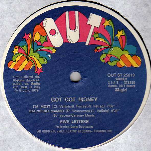 Five Letters - Got Got Money | OUT (OUT-ST 25019) - 3