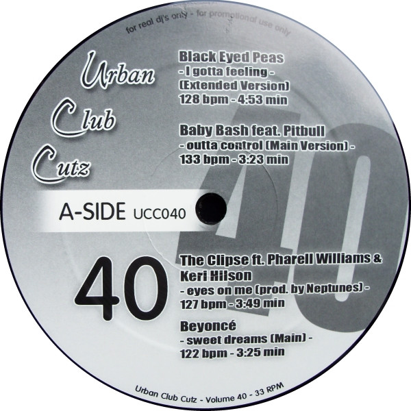 Various - Urban Club Cutz 40 | Not On Label (UCC040)