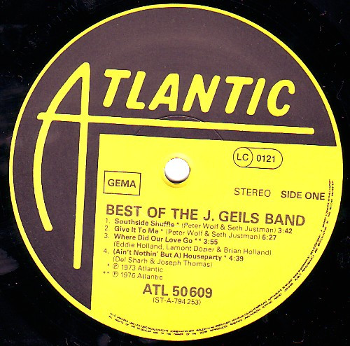 Best Of The J. Geils Band