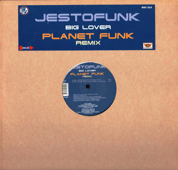 Jestofunk - Big Lover | Rec In Pause (RNC 014) - main Jestofunk - Big Lover | Rec In Pause (RNC 014) - main