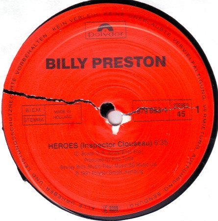 Billy Preston - Heroes | Polydor (879 653-1)