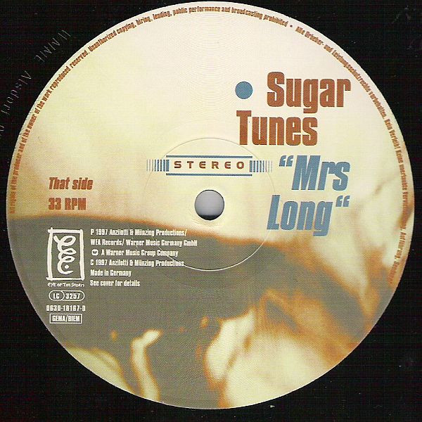 Sugar Tunes - Mrs Long | Eye Of The Storm (0630 18167-0) - 3