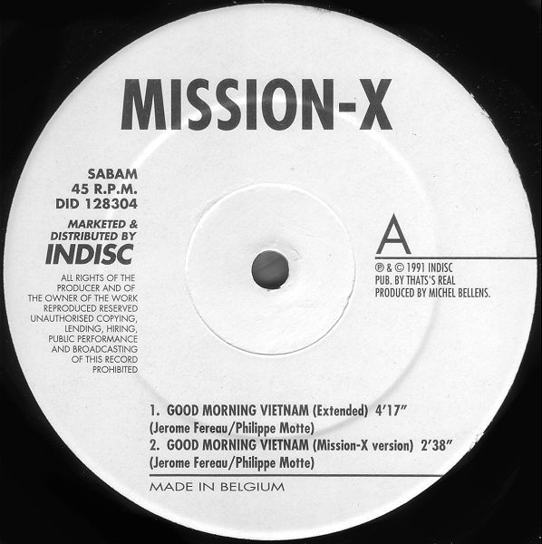 Mission X - Good Morning Vietnam | Indisc (DID 128304) - 4