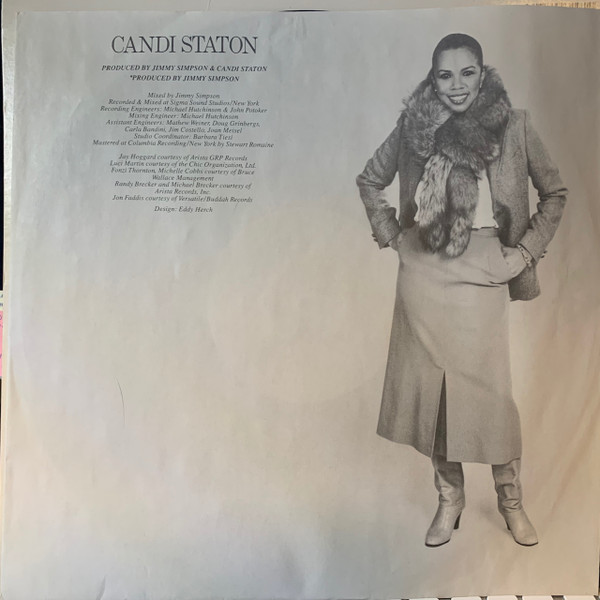 Candi Staton - Candi Staton | Warner Bros. Records (BSK 3428) - 5