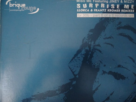 Miss Me & Jiney & Mizzy - Surprise Me | Brique Rouge (BR030B) - main Miss Me & Jiney & Mizzy - Surprise Me | Brique Rouge (BR030B) - main