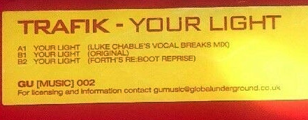 Trafik - Your Light | GU Music (GUSIN002) - 4