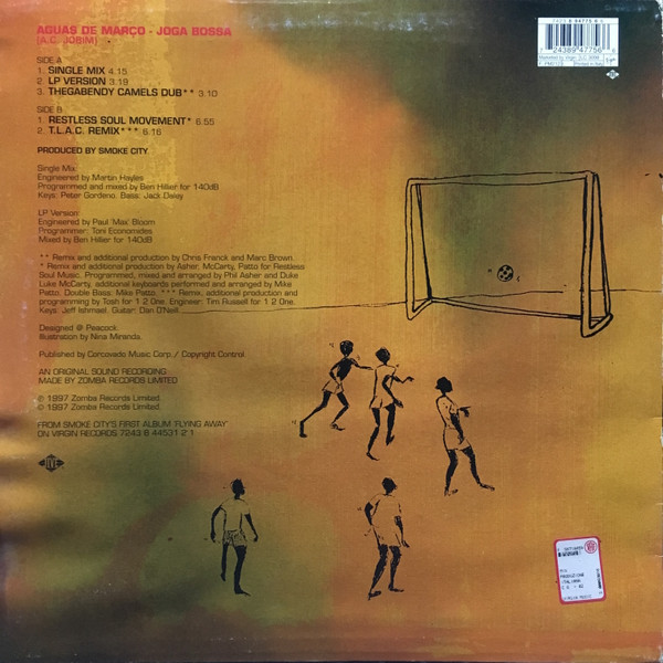 Smoke City - Aguas De Março - Joga Bossa | Jive (7243 8 94775 6 6) - 2