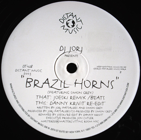 DJ Jorj - Brazil Horns | Distant Music (DT-028) - 2 DJ Jorj - Brazil Horns | Distant Music (DT-028) - 2