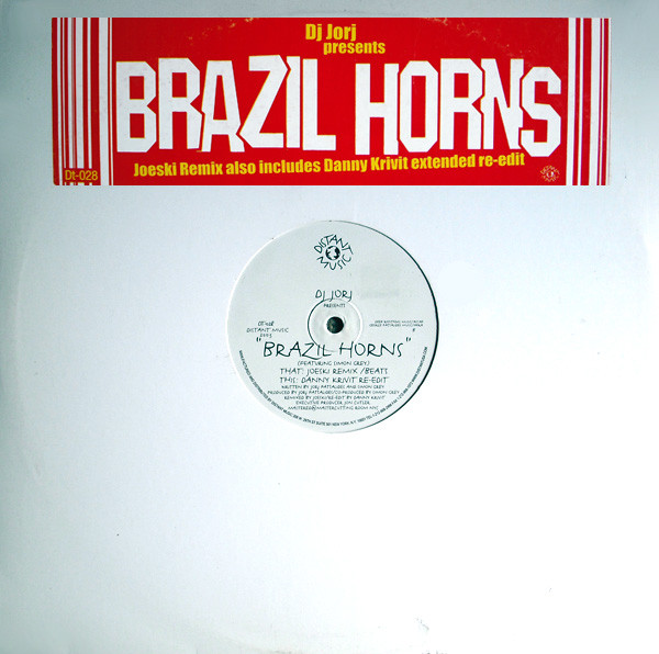 DJ Jorj - Brazil Horns | Distant Music (DT-028) - main DJ Jorj - Brazil Horns | Distant Music (DT-028) - main