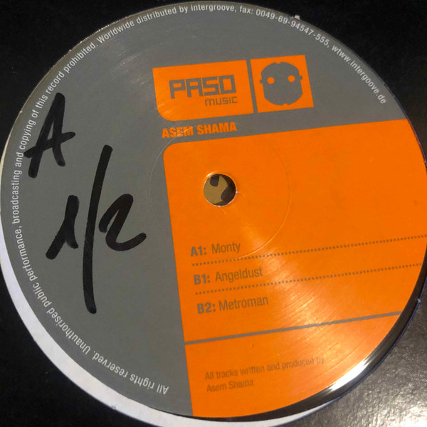 Asem Shama - Metroman | Paso Music (PASO 018) - main