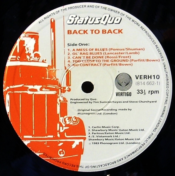 Back To Back
