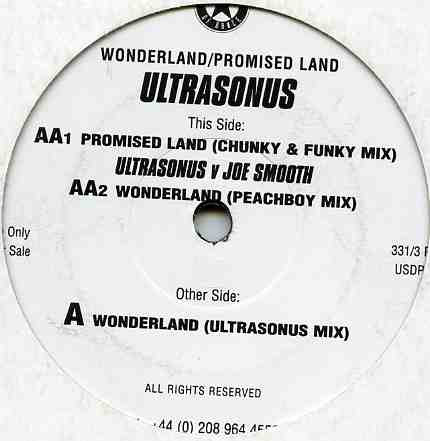 Ultrasonus - Wonderland / Promised Land | United States Of Dance (USDP001) - main Ultrasonus - Wonderland / Promised Land | United States Of Dance (USDP001) - main