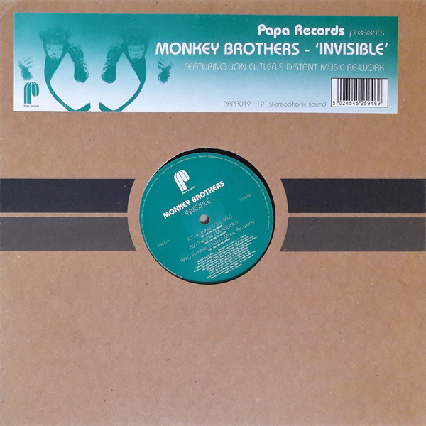 Monkey Brothers - Invisible | Papa Records (PAPA 019)