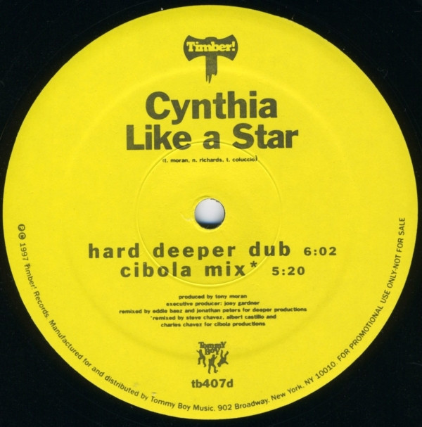 Cynthia - Like A Star | Timber! (TB407) - 4 Cynthia - Like A Star | Timber! (TB407) - 4