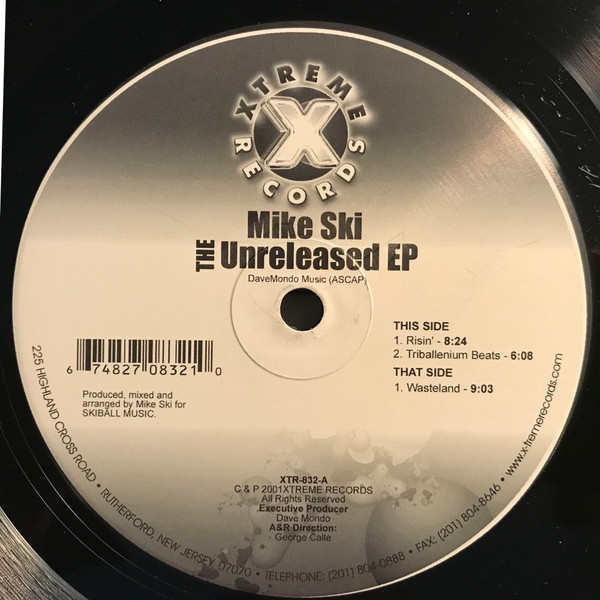 Mike Ski - The Unreleased EP | Xtreme Records (XTR-832)