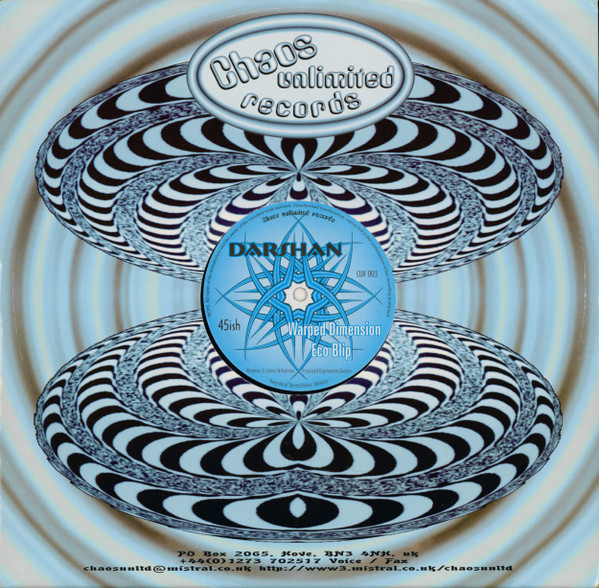 Darshan - Warped Dimension / Eco Blip | Chaos Unlimited (CUV 003) - main