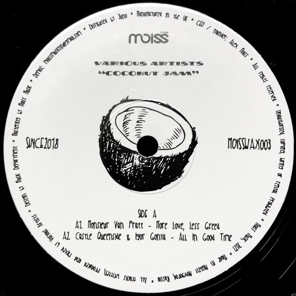Various - Coconut Jam | Moiss Music (MOISSWAX003) - main Various - Coconut Jam | Moiss Music (MOISSWAX003) - main