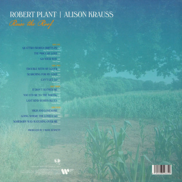 Robert Plant  &  Alison Krauss - Raise The Roof LP - YELLOW TRANSLUCENT | Warner Music UK (0190296548840) - 3
