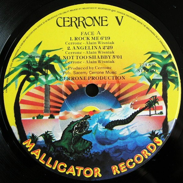 Cerrone - Cerrone V - Angelina | Malligator (773 810) - 5 Cerrone - Cerrone V - Angelina | Malligator (773 810) - 5