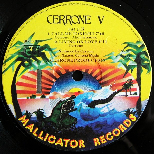 Cerrone - Cerrone V - Angelina | Malligator (773 810) - 6 Cerrone - Cerrone V - Angelina | Malligator (773 810) - 6