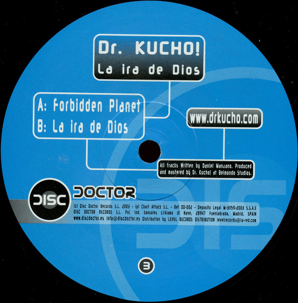 Dr. Kucho! - La Ira De Dios | Disc Doctor Records (DD 002) - 2