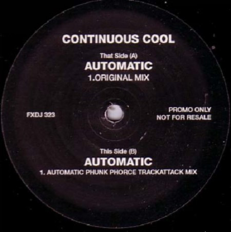 Continuous Cool - Automatic | FFRR (FXDJ 323) - 2