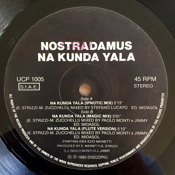 Nostradamus - Na Kunda Yala | UnderCore Production (UCP) (UCP 1005)