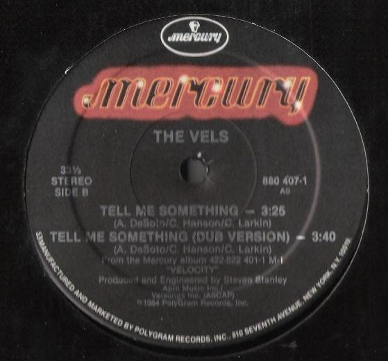 The Vels - Look My Way / Tell Me Something | Mercury (880 407-1) - 3 The Vels - Look My Way / Tell Me Something | Mercury (880 407-1) - 3