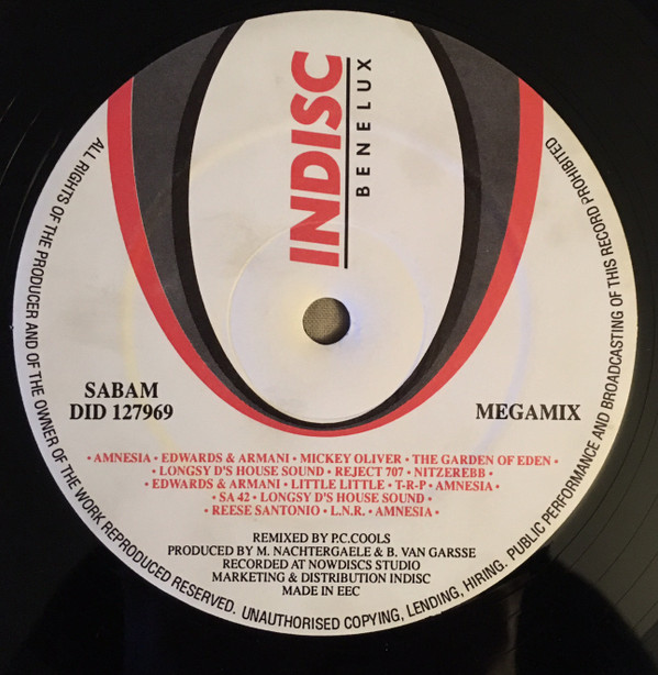 Various - European New Beat Megamix | Indisc (DID 127969) - 3 Various - European New Beat Megamix | Indisc (DID 127969) - 3