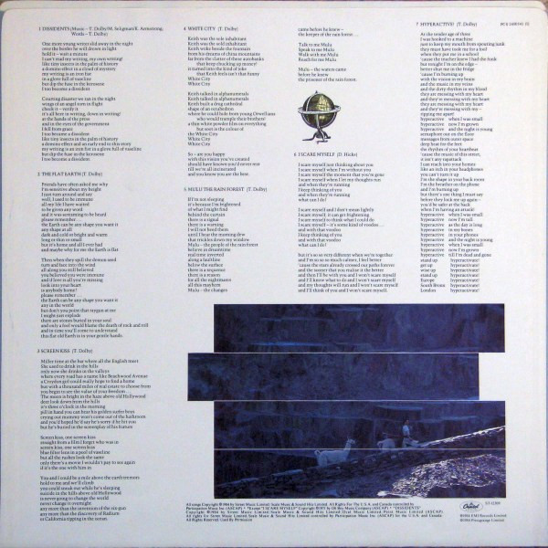 Thomas Dolby - The Flat Earth [Vinyl] | Capitol Records (ST-12309) - 6