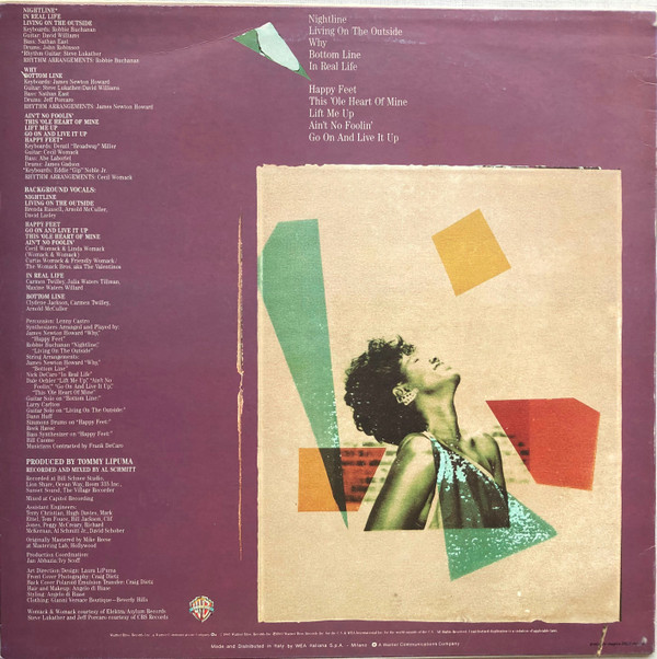Randy Crawford - Nightline | Warner Bros. Records (92-3976-1) - 2