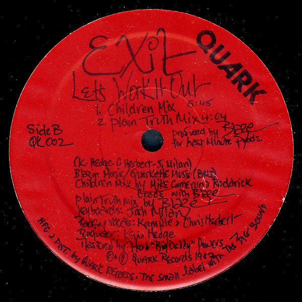 Exit - Let's Work It Out | Quark (QK002) - 2
