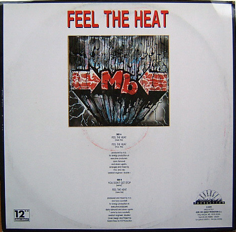 M.B. - Feel The Heat | X-Energy Records (X-12095) - 2