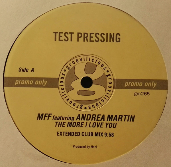 MFF Feat. Andrea Martin - The More I Love You | Groovilicious (gm265) - main