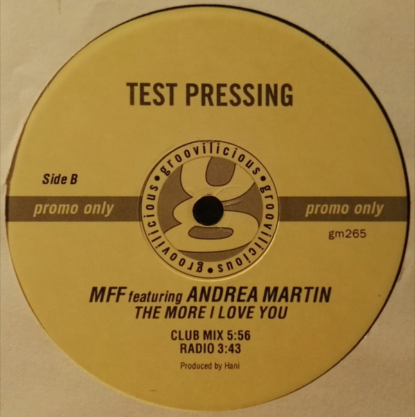 MFF Feat. Andrea Martin - The More I Love You | Groovilicious (gm265) - 2