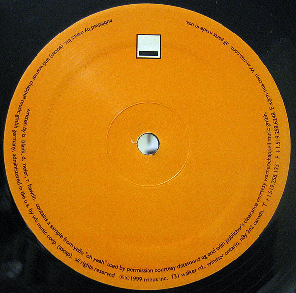 Richie Hawtin - Minus Orange | M_nus (ORANGE) - 3 Richie Hawtin - Minus Orange | M_nus (ORANGE) - 3