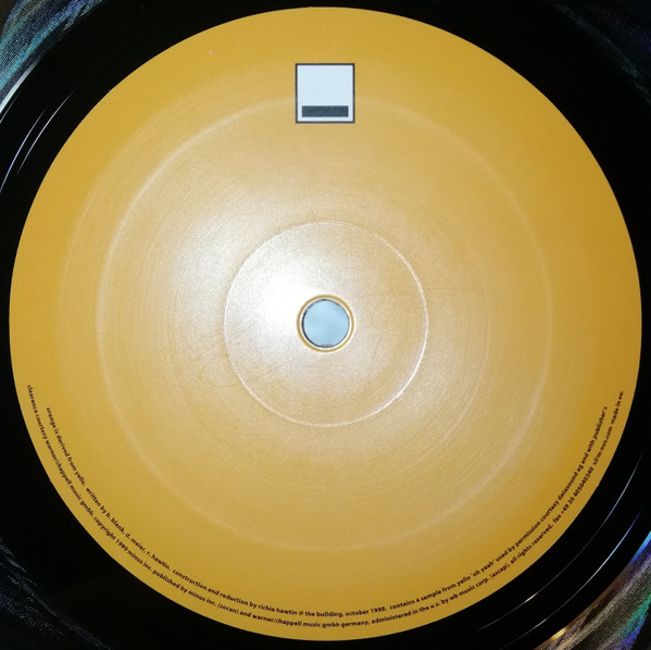 Richie Hawtin - Minus Orange | M_nus (ORANGE) - 5 Richie Hawtin - Minus Orange | M_nus (ORANGE) - 5