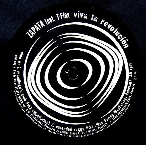 Zapata feat. T-Flex - Viva La Revolución | Phonogram (858 533-1) - 2