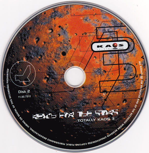 Various - Totally Kaos 3 - Reach For The Stars | Kaos Records (KCD9707) - 4