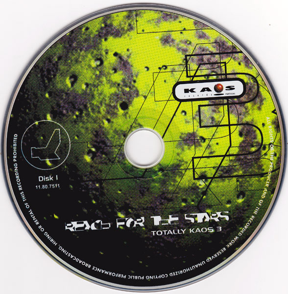 Various - Totally Kaos 3 - Reach For The Stars | Kaos Records (KCD9707) - 3
