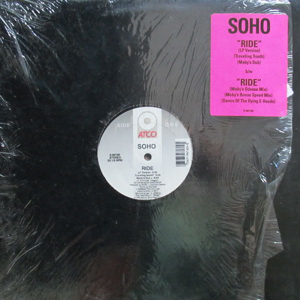 Soho - Ride | ATCO Records (0-96160) - 4 Soho - Ride | ATCO Records (0-96160) - 4