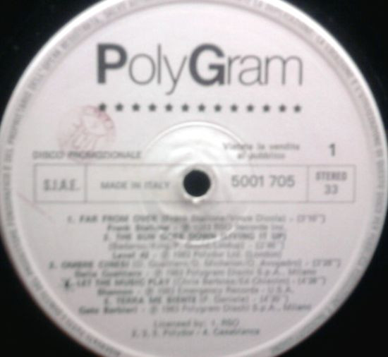 Various - Untitled | PolyGram (5001 705 LP) - main