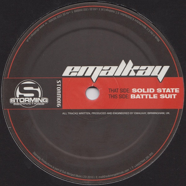 Emalkay - Solid State / Battle Suit | Storming Productions (STORM016)