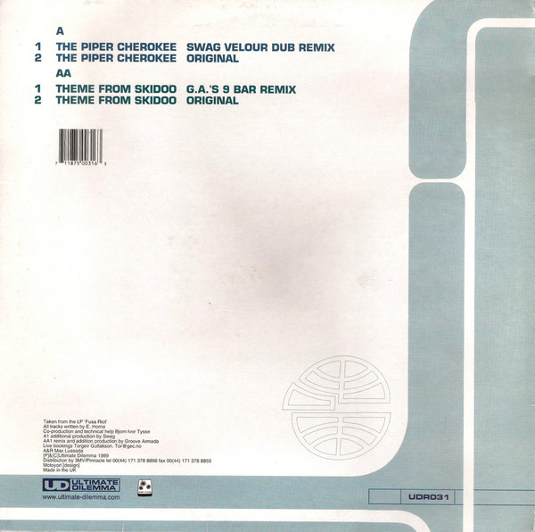 The Piper Cherokee / Theme From Skidoo